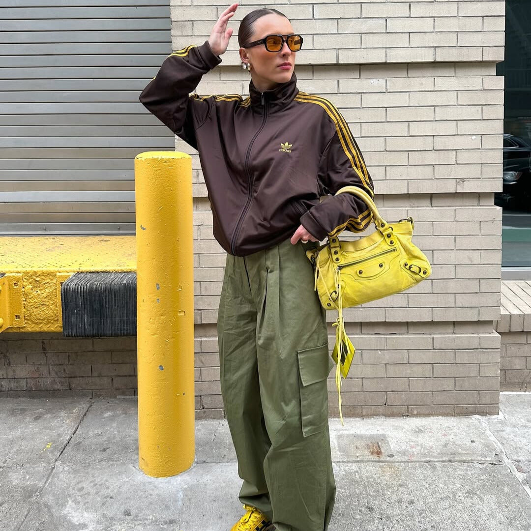 Balenciaga First Beige Leather