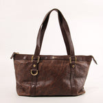 Abbey zip tote