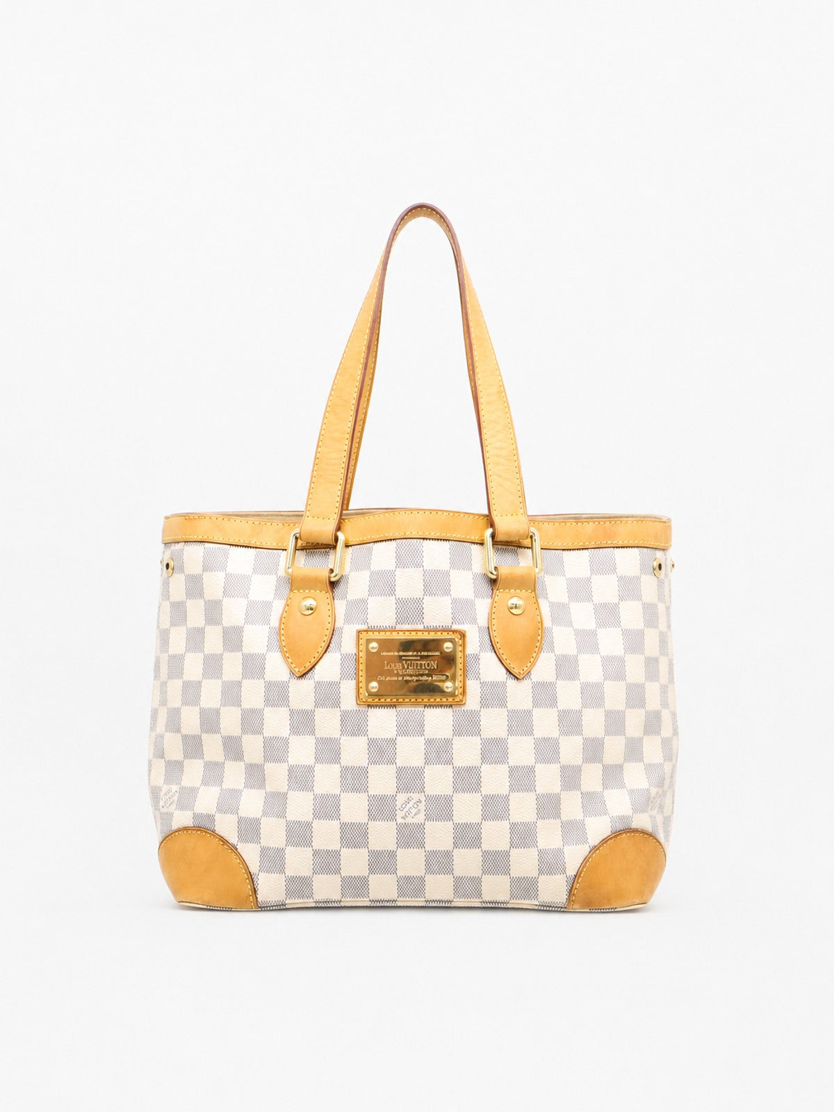 Louis Vuitton Hampstead PM White Canvas