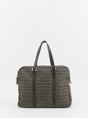 Fendi Tote Bag Blue Canvas