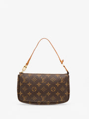 Louis Vuitton Accessories Pochette Brown Canvas