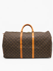 Louis Vuitton Keepall 60 Brown Canvas