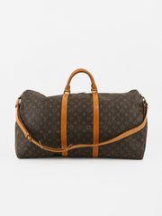 Louis Vuitton Keepall 60 Brown Canvas