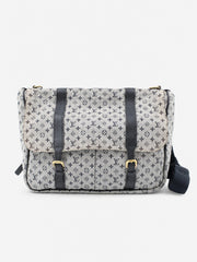 Louis Vuitton Crossbody Bag Blue Fabric