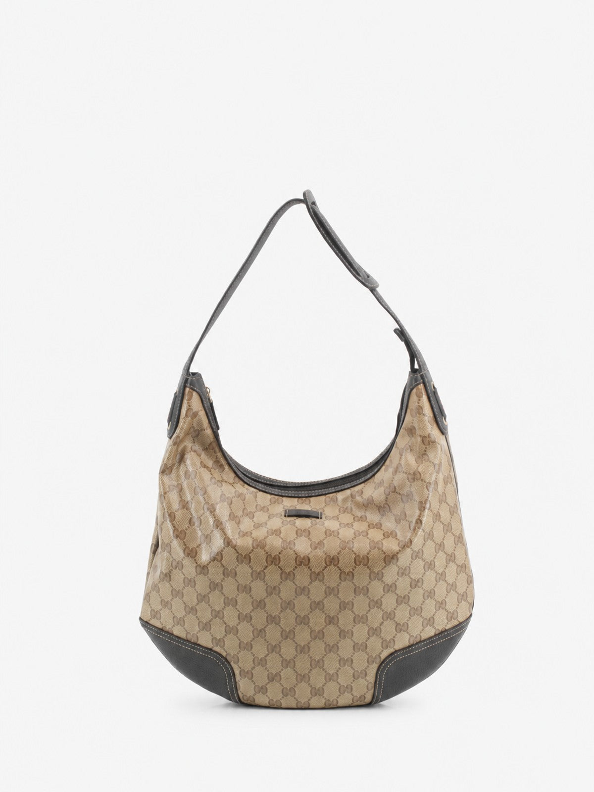 Gucci Shoulder Bag Brown Canvas