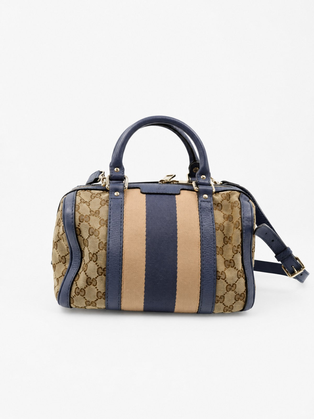 Gucci Boston Brown Canvas