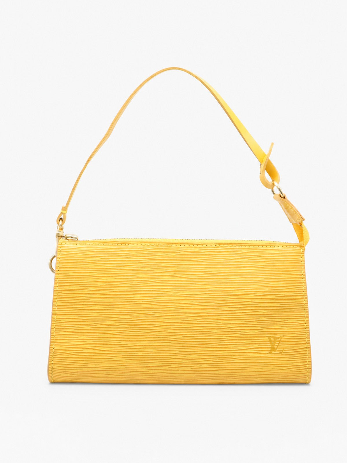 Louis Vuitton Epi Pochette Yellow Epi leather