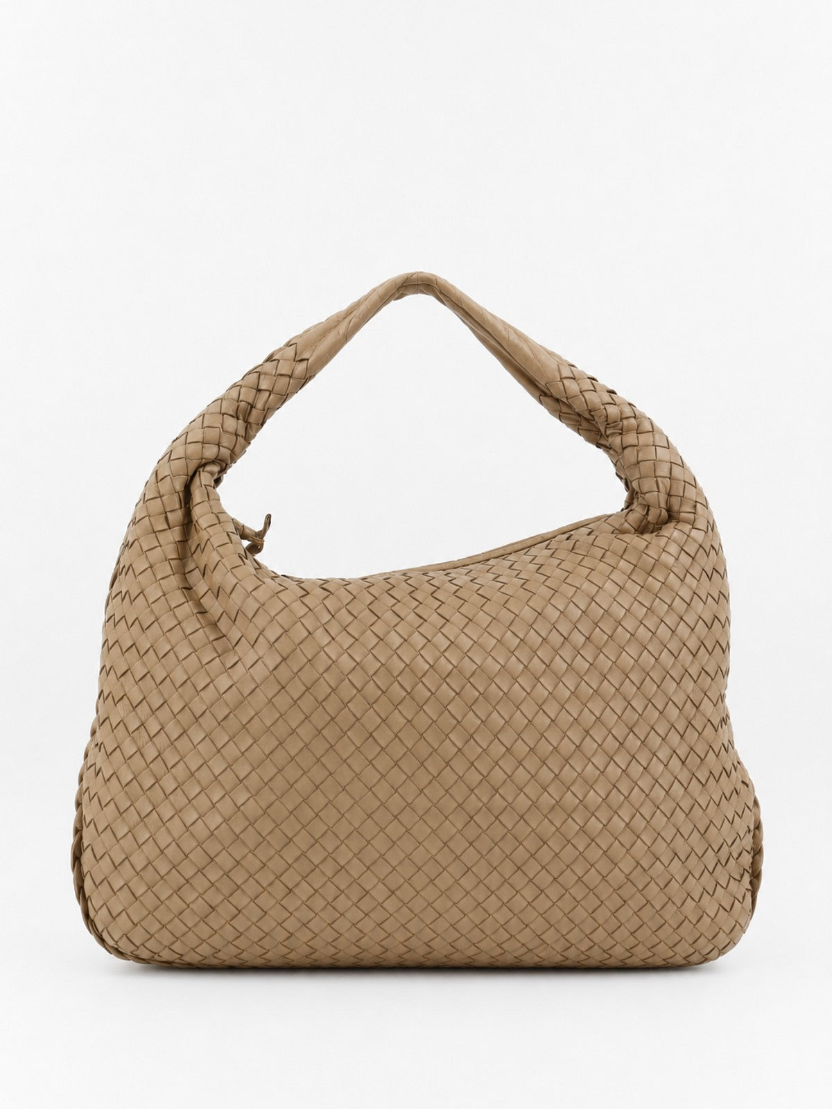 Bottega Veneta Large Hobo Beige Leather