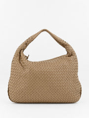 Bottega Veneta Large Hobo Beige Leather