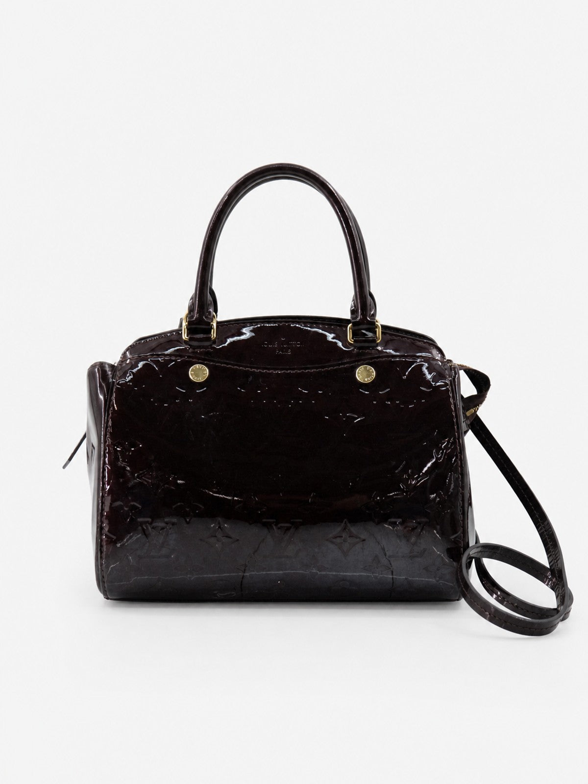 Louis Vuitton Hand Bag Bordeaux Vernis leather