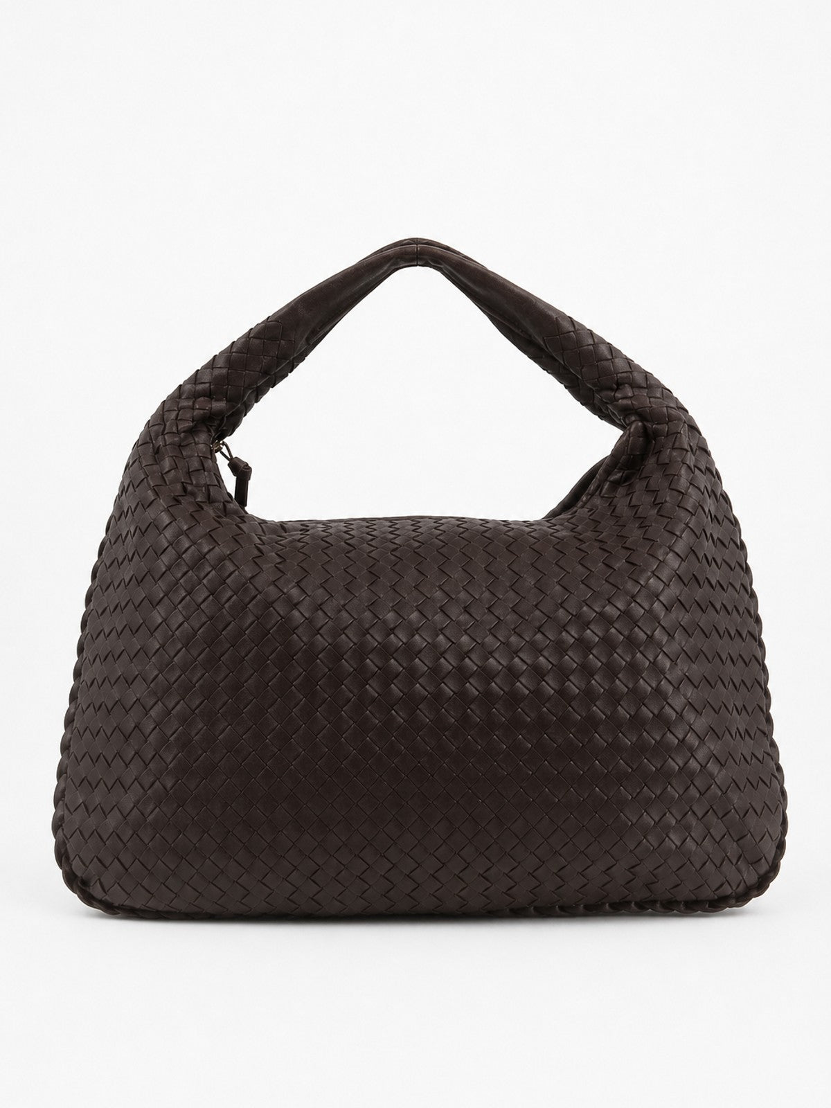 Bottega Veneta Large Hobo Brown Leather