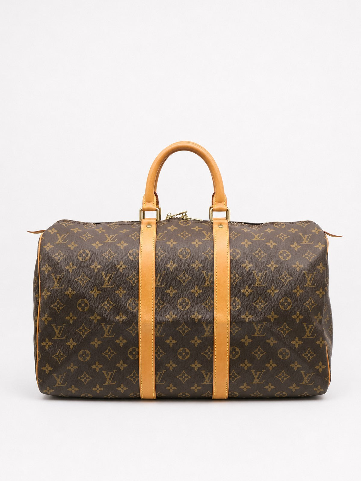Louis Vuitton Keepall 45 Brown Canvas