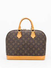 Louis Vuitton Alma PM Brown Canvas