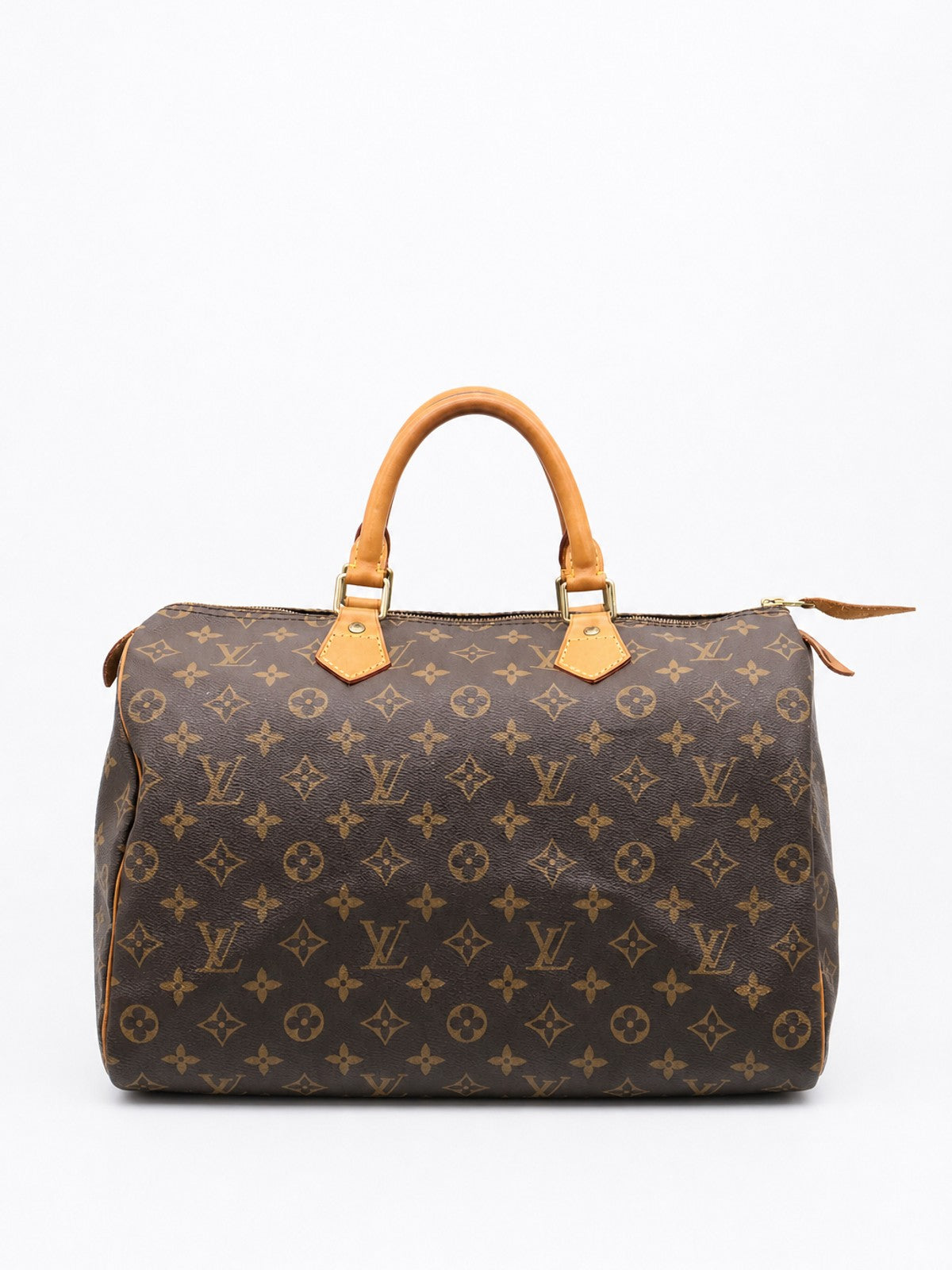 Louis Vuitton Speedy 35 Brown Canvas