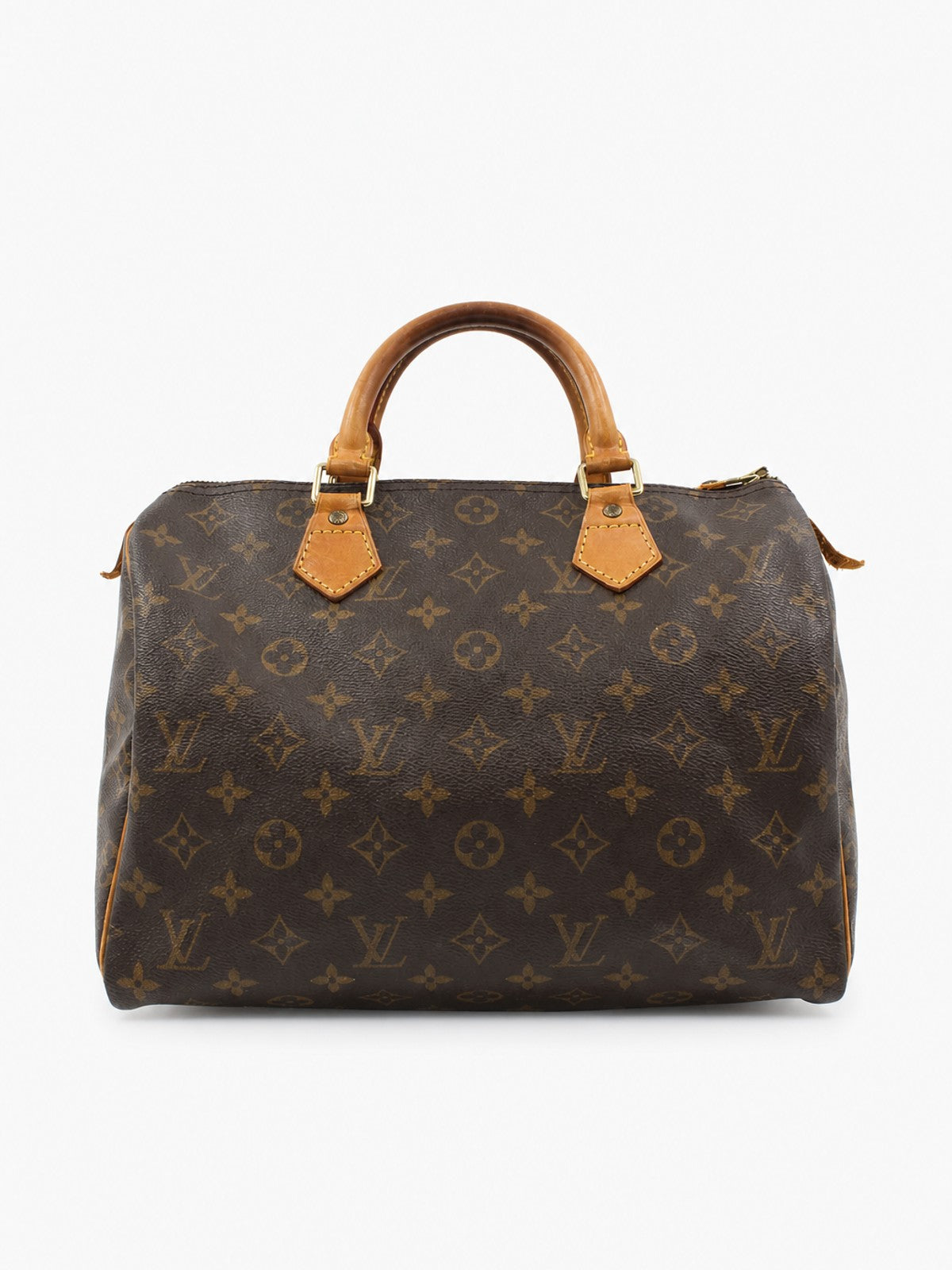 Louis Vuitton Speedy 30 Brown Canvas