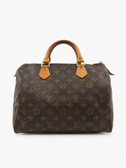 Louis Vuitton Speedy 30 Brown Canvas
