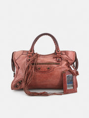 Balenciaga City Bordeaux Leather