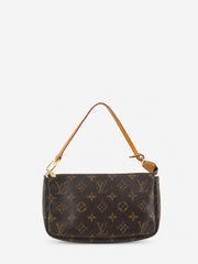 Louis Vuitton Accessories Pochette Brown Canvas