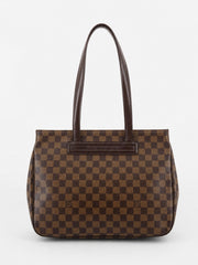 Louis Vuitton Shoulder Bag Brown Canvas