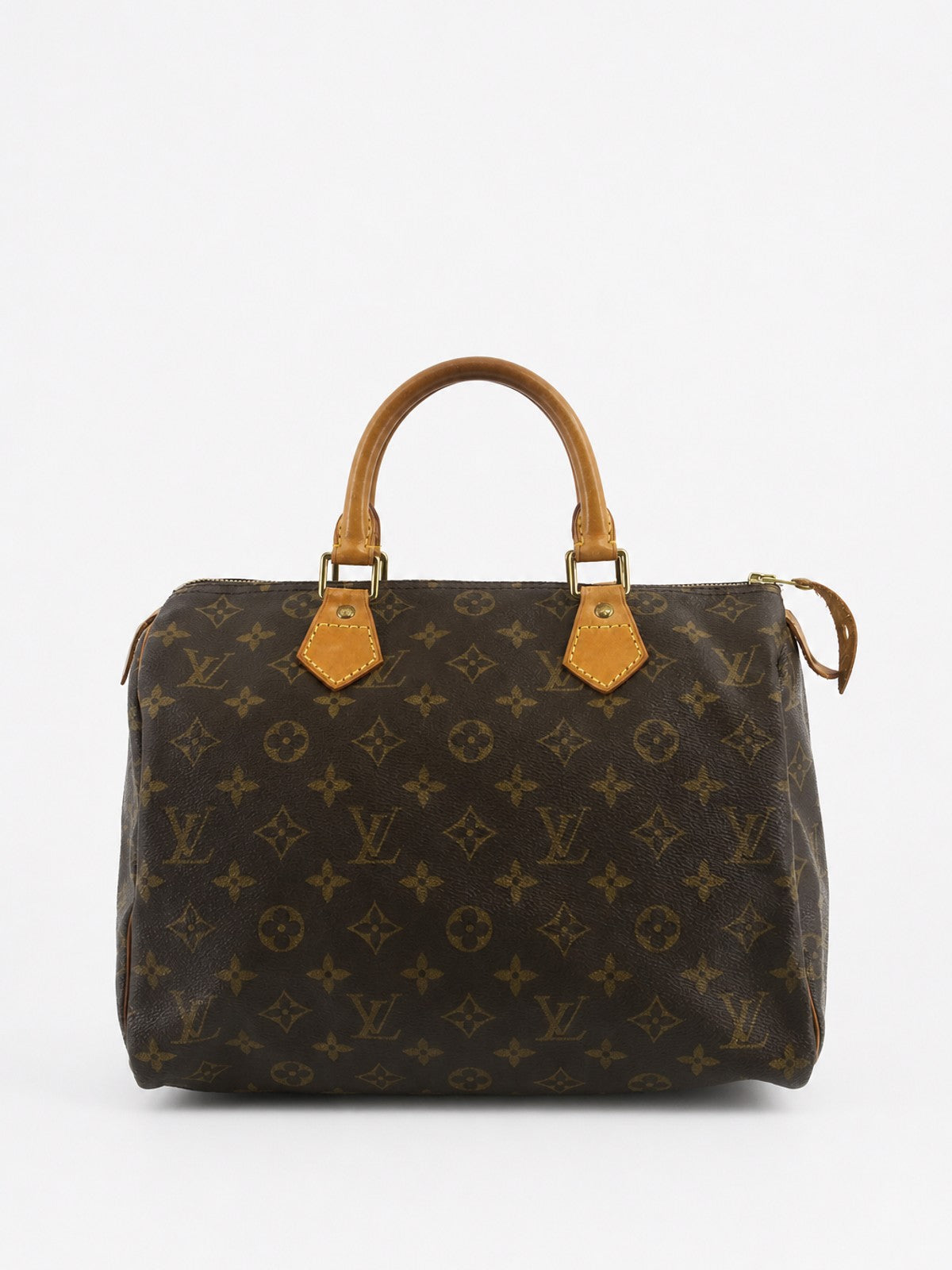 Louis Vuitton Speedy 30 Brown Canvas
