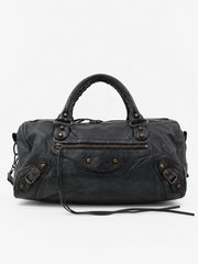 Balenciaga Twiggy Black Leather