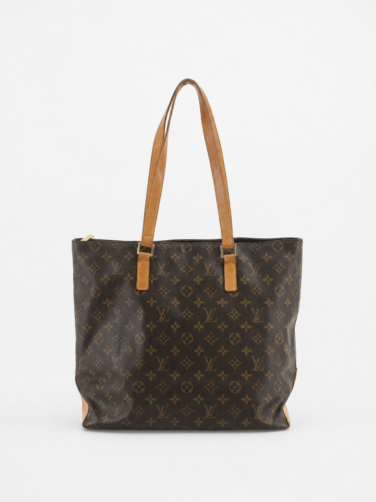 Louis Vuitton Cabas Mezzo Brown Canvas