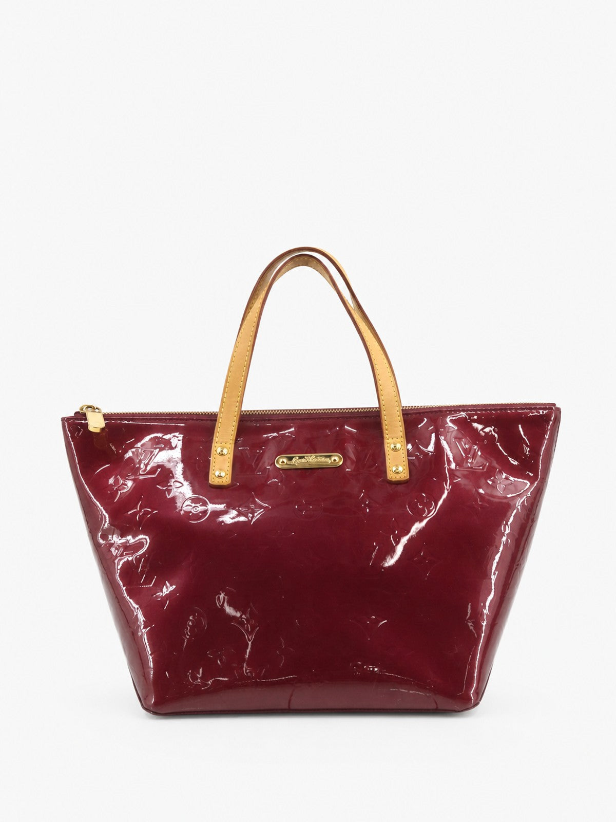 Louis Vuitton Bellevue PM Red Vernis leather