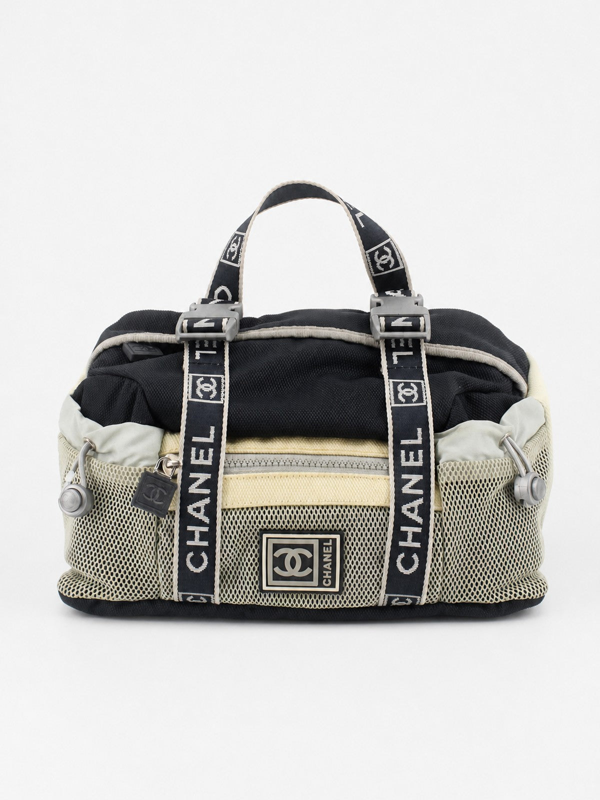 Chanel Crossbody Bag Multi color Fabric