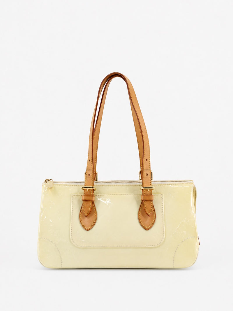 Louis Vuitton Rosewood Yellow Vernis leather