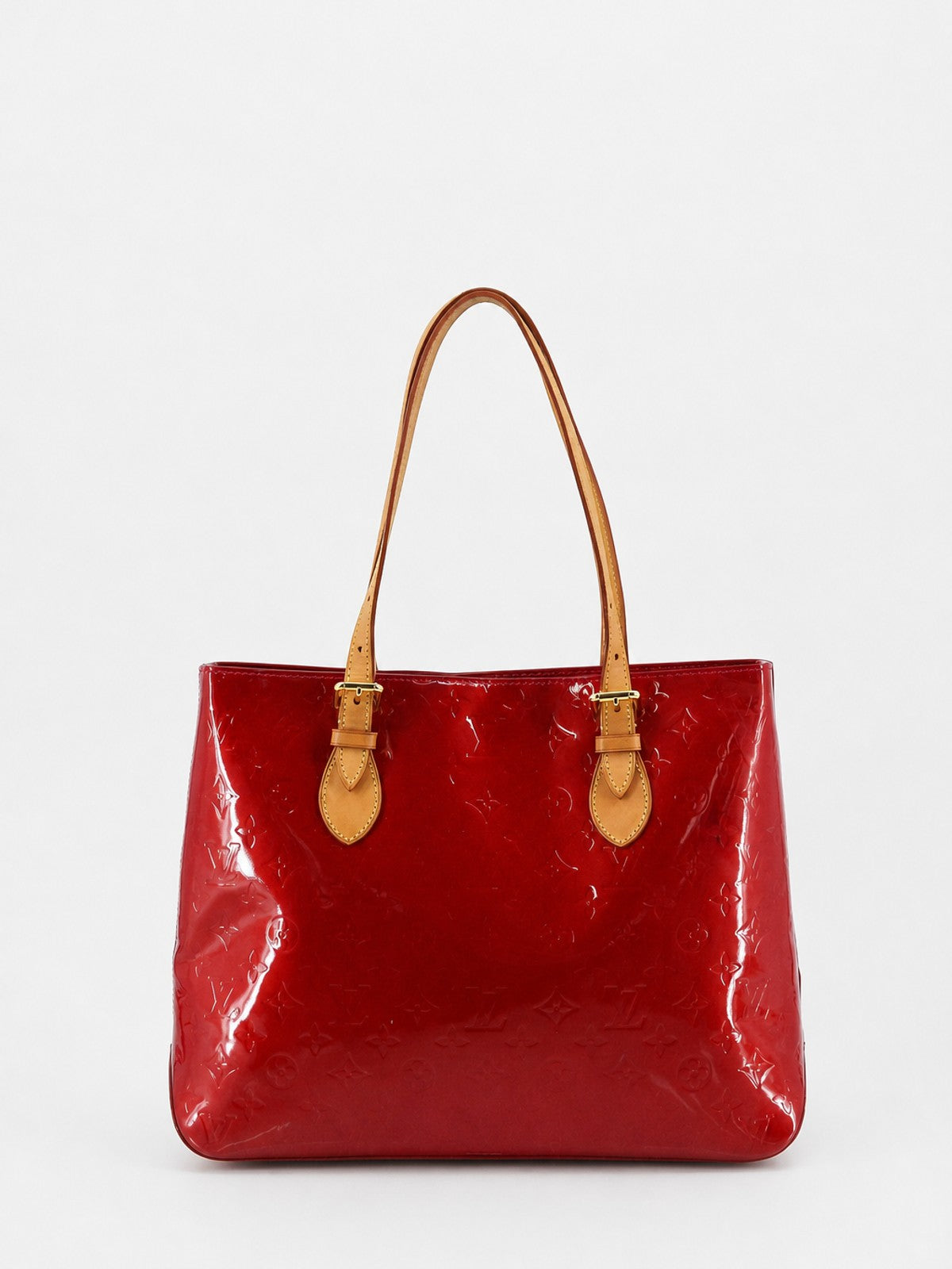 Louis Vuitton Brentwood Red Vernis leather
