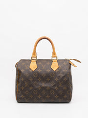 Louis Vuitton Speedy 25 Brown Canvas