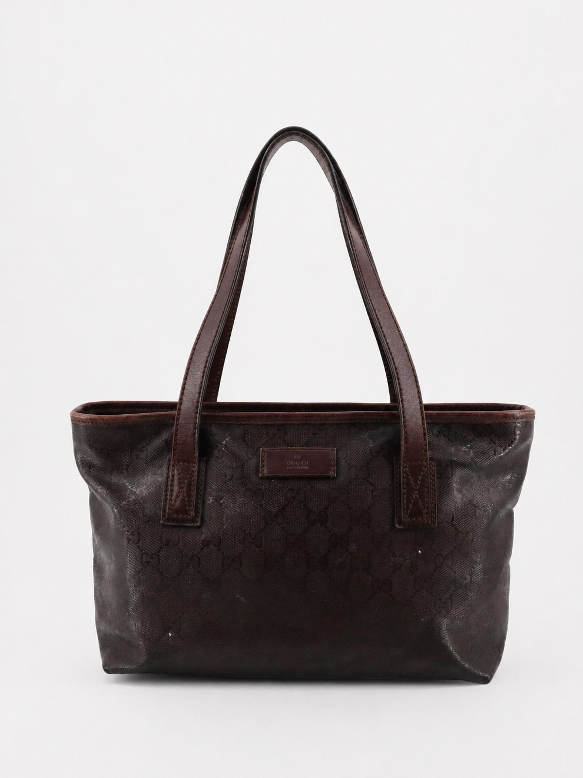 Gucci Shoulder Bag Red Canvas