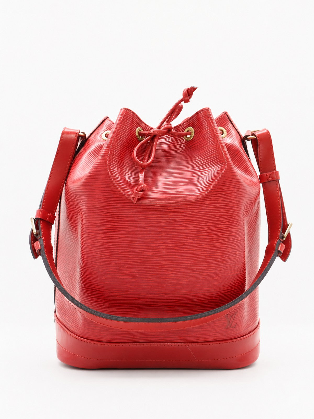 Louis Vuitton Noé Red Epi leather