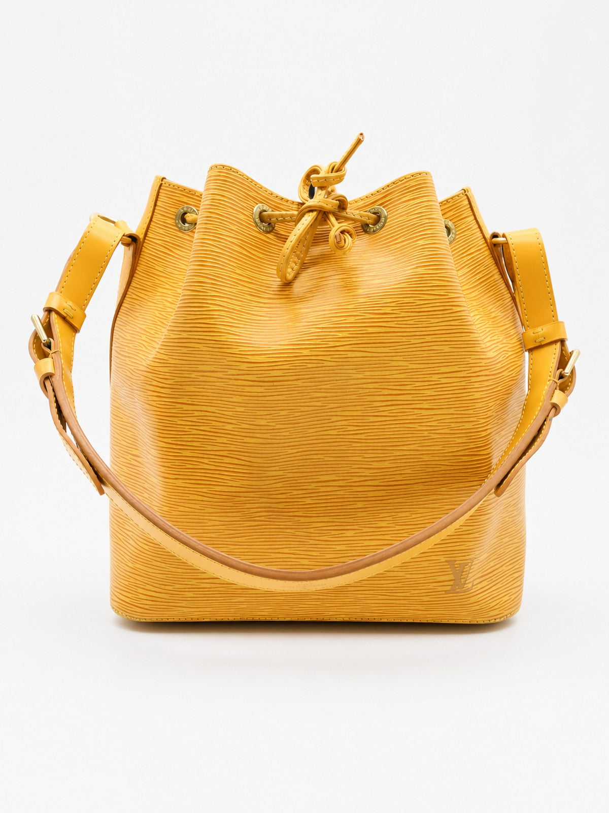 Louis Vuitton Petit Noé Yellow Canvas