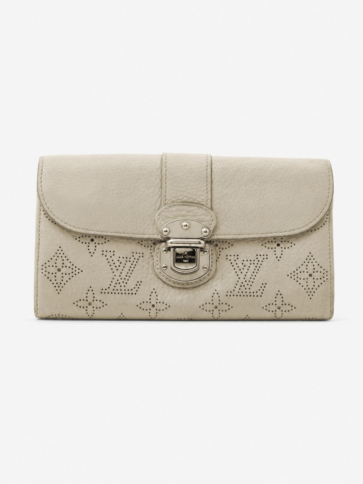 Louis Vuitton Wallet White Leather