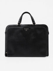 Prada Business Bag Black Leather