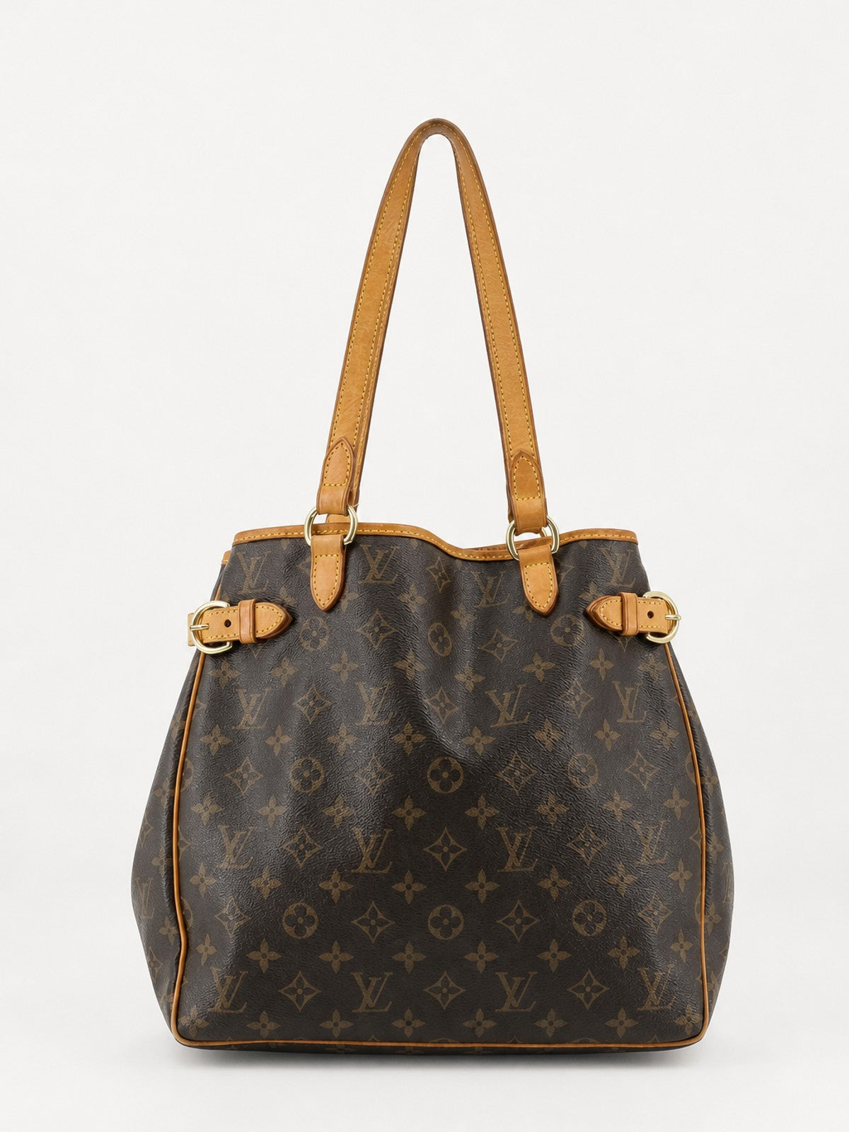 Louis Vuitton Batignolles Vertical MM Brown Canvas